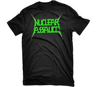 Men's Nuclear Assault Logo Men T Shirt Black