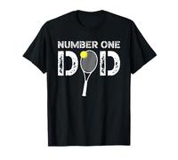 Mens Number One Dad Tennis Dad from Son Daughter T-Shirt