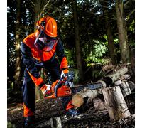 Portwest Oak Chainsaw Trousers, Size: M, Colour: Black, CH11BKRM