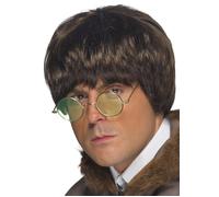 Mens Oasis Style 90s Britpop Wig