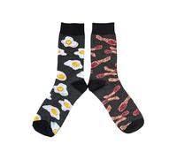 Mens Odd Bacon And Eggs Protein One Pair Multicoloured Socks 6-10 UK / 39-44 Eur / 7-11 US