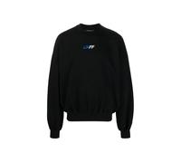 Men's Off-White Exact Opposite Boxy Fit Black Sweatshirt