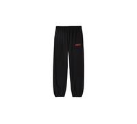 Men's Off-White Graffiti Arrow Crew Design Slim Cuffed Black Sweatpants