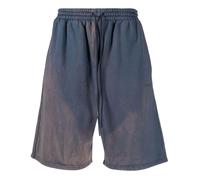 Men's Off-White SS22 Bleach Drawstring Lacing Straight Shorts Ordinary Version Blue OMCI013S22FLE0034646 M