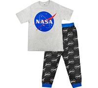 Mens Official Character Pyjamas Pyjama Set Nightwear Lounge Bottoms T Shirt Gift NASA L