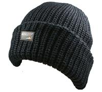 Mens Official Rock Jock Thinsulate Thermal Winter Knitted Hat - Extra Thick - Very Warm - To