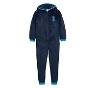 Mens Official Tottenham Hotspur Football Club Fleece All in One Jumpsuit Onesie Size Large Blue