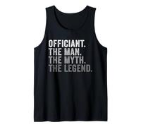 Mens Officiant The Man The Myth The Legend Wedding Tank Top