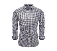 Men's Oktoberfest Costume Slim Fit Casual Shirt With Checkered Print Perfect For Daily Wear And Suspenders Pairing All Season Comfort Hand Wash Recommended For Wedding Party Beach Vacation