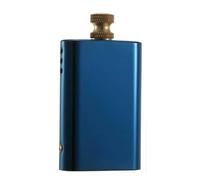 Men's Old-fashioned Screw Kerosene Lighter Ten Thousand Matches Vintage Metal (Blue)