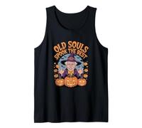 Mens Old Souls Spook The Best Halloween Fun Tank Top