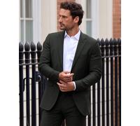 Men's Olive Green Wool-Blend Suit - Savile Row Company