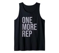 Mens one more rep gym lover gift Tank Top