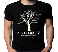 Men's One Republic Dreaming Out Loud OneRepublic Native Band Music T Shirt Black M