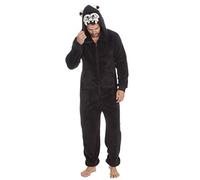 Mens OneZee Gorilla Onesie 31B1539 Black M-L