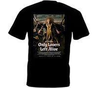 Men's Only Lovers Left Alive v2 T-Shirt Movie Jim Jarmch All Black L