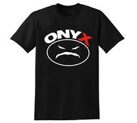 Men's Onyx Bacdafucup Rap Hip Hop Music T-Shirt Graphic Black Tee S-3Xl Unisex 100% Cotton Short-Sleeve T-Shirts Black XL