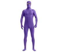 Mens Open Face Spandex Bodysuit Full Body 2nd Skin Tight Suit Stretchy Halloween Costume Unitard Bodysuit Catsuit Men Stretch Spandex Cosplay Party Performance Outfits