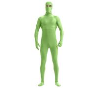 Mens Open Face Spandex Bodysuit Full Body 2nd Skin Tight Suit Stretchy Halloween Costume Unitard Bodysuit Catsuit Men Stretch Spandex Cosplay Party Performance Outfits