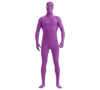 Mens Open Face Spandex Bodysuit Full Body 2nd Skin Tight Suit Stretchy Halloween Costume Unitard Bodysuit Catsuit Men Stretch Spandex Cosplay Party Performance Outfits