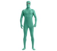 Mens Open Face Spandex Bodysuit Full Body 2nd Skin Tight Suit Stretchy Halloween Costume Unitard Bodysuit Catsuit Men Stretch Spandex Cosplay Party Performance Outfits