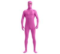 Mens Open Face Spandex Bodysuit Full Body 2nd Skin Tight Suit Stretchy Halloween Costume Unitard Bodysuit Catsuit Men Stretch Spandex Cosplay Party Performance Outfits