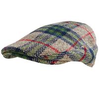 Mens or Boys Tartan Check Flat Cap (60 cm)