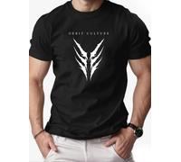 Men'S ORBIT CULTURE Graphic T-Shirt - Bold White Wing Design & Text - Soft Breathable Fabric - Loose Fit Streetwear Tee for Gym, C-SVNML180