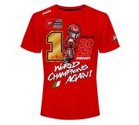 Men's Original Ducati Celebratory T-Shirt Pecco Bagnaia MotoGP2023 98771230