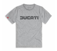 Men's Original Ducati Ducatiana 80S T-Shirt Melange Grey 98770104