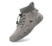 Men's Orthopedic Comfort Sneaker Cushioned Footbed Shoes Cushioned Footbed Sneakers Comfortable Shoes Fashion Wide Fit Trainers Non Slip Breathable Sneakers for Walking Rock Climbing Trail Running
