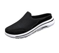 Men's Orthopedic Comfort Sneaker Cushioned Footbed Trainers Cushioned Footbed Shoes Lawn Bowls Trainers Non Slip Breathable Sneakers Fashion Wide Fit Shoes Arch Support & Perfect for Casual Wear