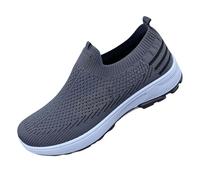 Men's Orthopedic Comfort Sneaker Mesh Walking Shoes Wide Fit Trainers with Adjustable Strap Lightweight Casual Footwear for Everyday Leisure Wear B 41.0