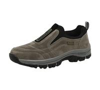 Men's Orthopedic Comfort Sneaker Minimalist Trainers Comfortable Shoes Non Slip Breathable Shoes Fashion Wide Fit Trainers Waterproof Walking Sneakers for Walking Rock Climbing Trail Running Khaki