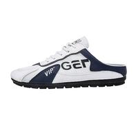 Men's Orthopedic Comfort Sneaker Sports & Outdoor Shoes Fashion Wide Fit Sneakers Soft Sole Shoes Minimalist Trainers Sturdy Grip Sneakers Arch Support & Perfect for Casual Wear White