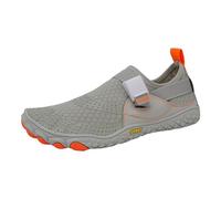 Men's Orthopedic Comfort Sneaker Sturdy Grip Shoes Sturdy Grip Shoes Casual Sneakers Lawn Bowls Sneakers Fashion Wide Fit Trainers for Walking Rock Climbing Trail Running Grey