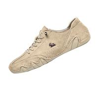 Men's Orthopedic Comfort Sneaker Waterproof Walking Shoes Summer Shoes Non Slip Breathable Trainers Sturdy Grip Sneakers Cushioned Footbed Trainers Arch Support & Perfect for Casual Wear Khaki