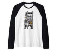 Mens Our Job Full of Ups Downs Scaffolder Worker Raglan Baseball Tee