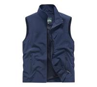 Mens Outdoor Casual Gilets Quick Dry Fishing Vest Lightweight Sleeveless Jacket Breathable Photography Waistcoat Utility Vest