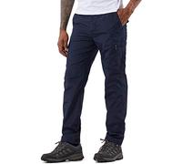 Men's Outdoor Hiking Trousers Quick Dry Lightweight and Thick Fleece Climbing Fishing Cargo Camping Ski Softshell Pants (105 Thin Blue, L)