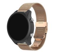 Mens Outdoor Watches 【20mm】 Universal Stainless Steel Water Proofing Sweatproof and Deterioration Durable Watch Strap for Various Types of Timepiece (Rose Gold, One Size)