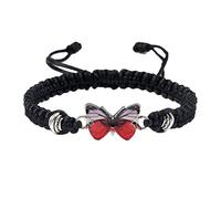 Mens Outdoor Watches Butterfly Bracelets for Teen Girls Adjustable String Butterfly Bracelets for Women Cute Butterfly Charm Bracelets Watches for Women Set (I, One Size)