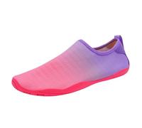 Men's Outdoor Water Shoes River Running Non-Slip Sole Quick-Drying Comfortable Barefoot Shoes for Sports Travel Beach, red, 5 UK