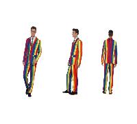 Smiffys Over The Rainbow Suit