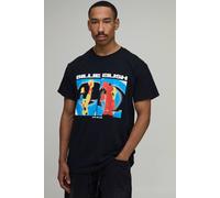 Men's Oversized Billie Eilish License Print T-Shirt | Black | Size X-Small | BOOHOOMAN