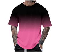 Men's Oversized Heavy Cotton Summer T-Shirts Vintage Tee Loose Fit Short Sleeve Casual Tshirts for Men Women Work t Shirts for Men Pack red Long Sleeve top Men Clearance (XL)