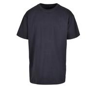 Mens Oversized T Shirt Short Sleeve Crew Neck Relaxed Fit Thick Heavy Cotton Tee