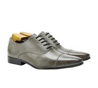 Men's Oxford Formal Wingtip Dress Shoes Leather Lace Up Business Derby Shoes for Men (Celadon,9.5)