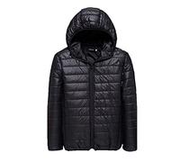 Men's Packable Lightweight Puffer Jacket Sale Soft Down Jacket Hooded Outwear Padded Jacket Windproof Travelling Puffy Loose Jacket Water Resistant Jacket Oversized Quilted Coat Walking Hiking Camping