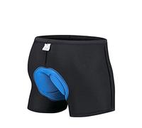 Mens Padded Cycling Shorts,Cycling Shorts Mens, Thickened Gel Pad Cycling Shorts Men Cycling Underwear Pro Shockproof Bicycle Shorts Riding Clothing MTB Road Bike Underwear(SHO09 20mm,XXL)